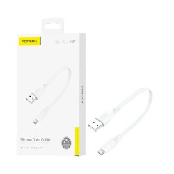 Foneng Cable X107 2.4A Micro 25cm White Foneng Cable X107 2.4A Micro 25cm White